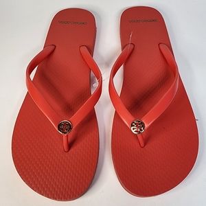 Tory Burch Red Flip-flops Sandals
